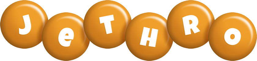 Jethro candy-orange logo
