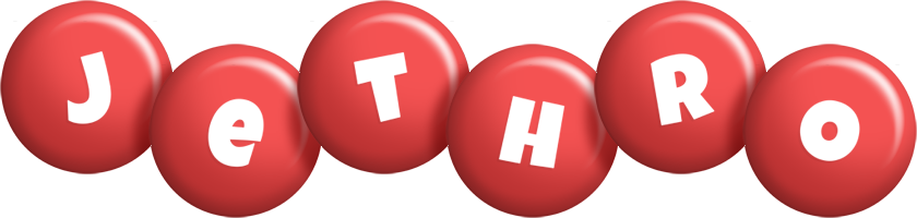 Jethro candy-red logo