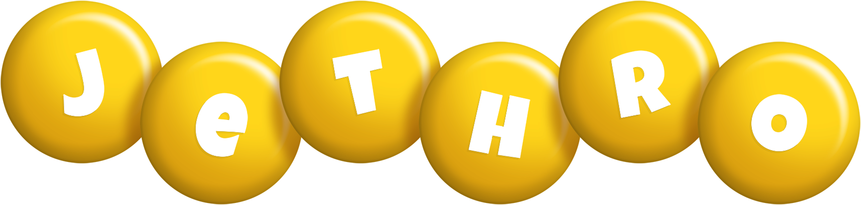 Jethro candy-yellow logo