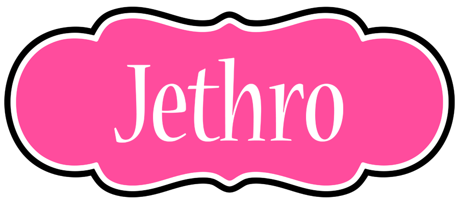Jethro invitation logo