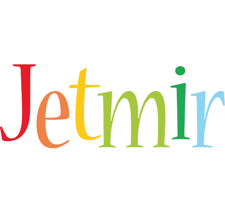 Jetmir birthday logo