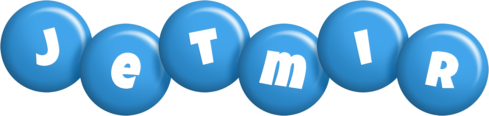 Jetmir candy-blue logo
