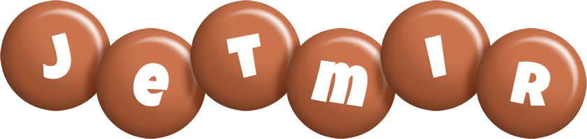 Jetmir candy-brown logo