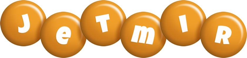 Jetmir candy-orange logo