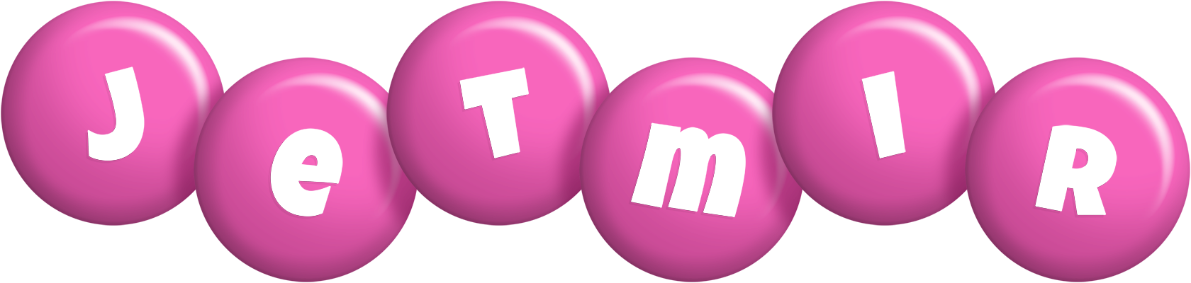 Jetmir candy-pink logo