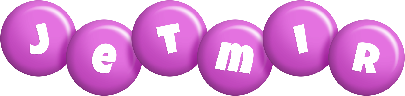 Jetmir candy-purple logo