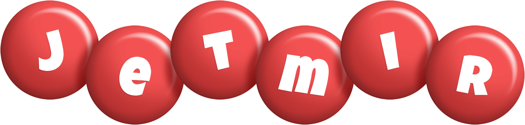Jetmir candy-red logo