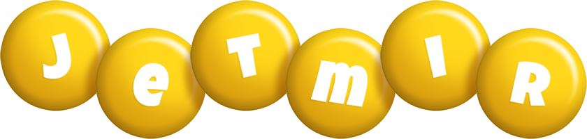 Jetmir candy-yellow logo