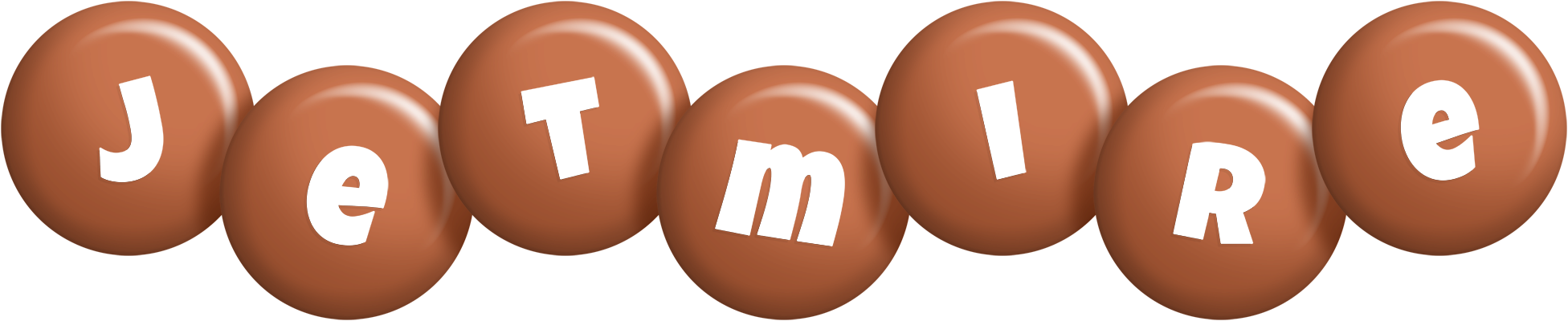 Jetmire candy-brown logo
