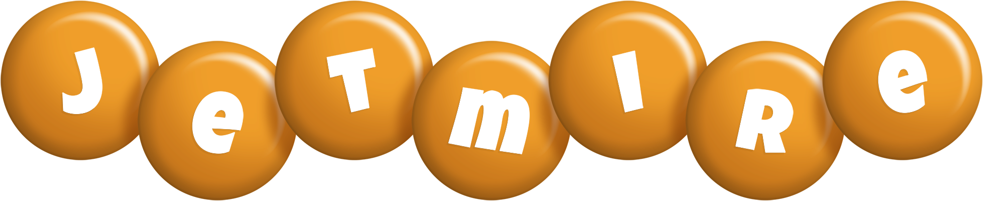 Jetmire candy-orange logo