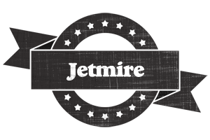 Jetmire grunge logo