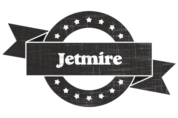 Jetmire grunge logo