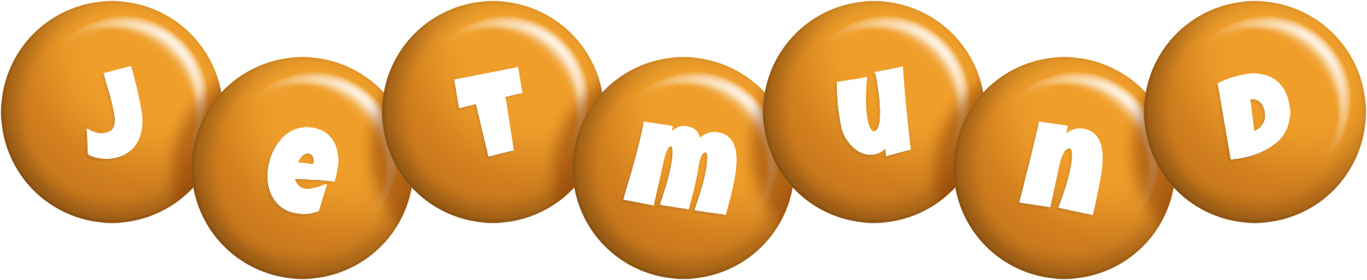 Jetmund candy-orange logo