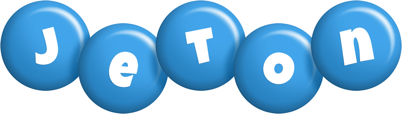 Jeton candy-blue logo