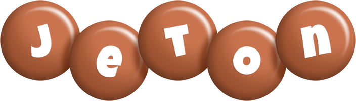 Jeton candy-brown logo