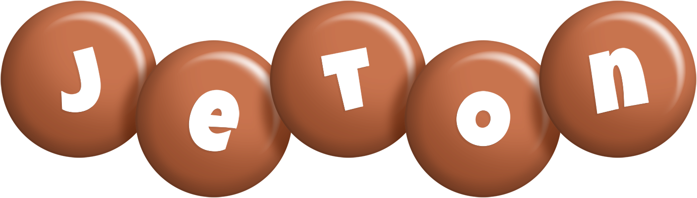 Jeton candy-brown logo