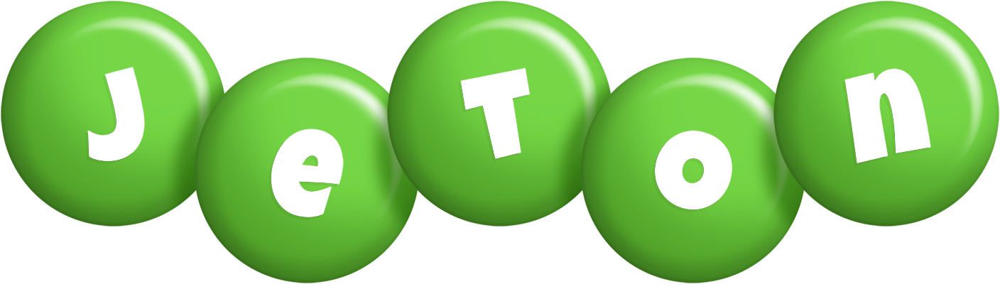 Jeton candy-green logo