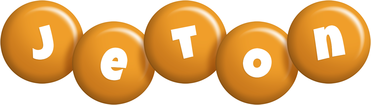Jeton candy-orange logo