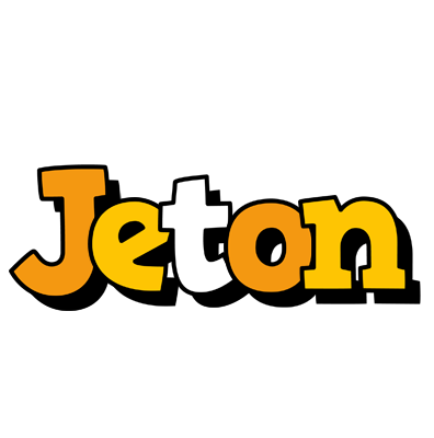 Jeton cartoon logo