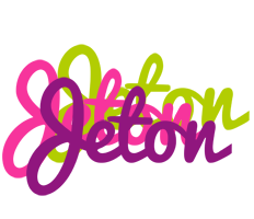 Jeton flowers logo