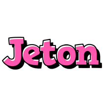 Jeton girlish logo