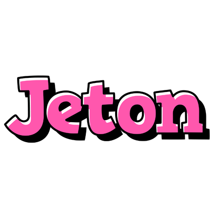 Jeton girlish logo