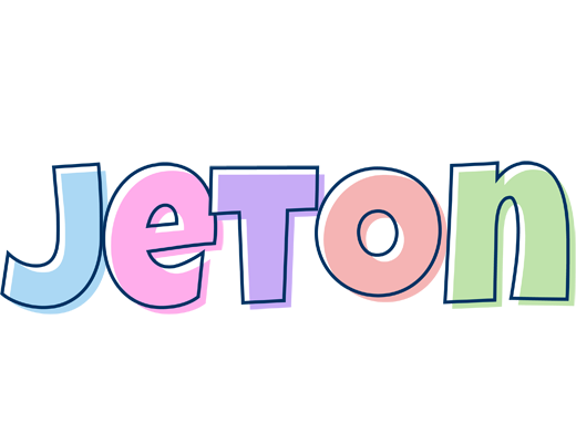 Jeton pastel logo