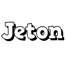 Jeton snowing logo