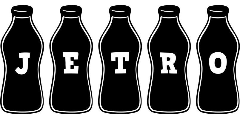 Jetro bottle logo