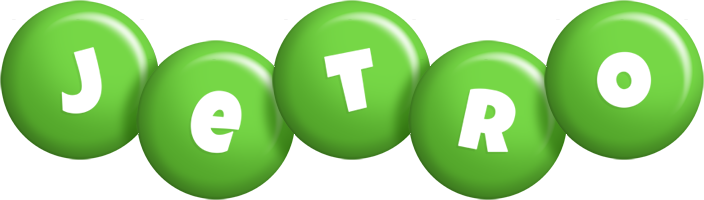 Jetro candy-green logo