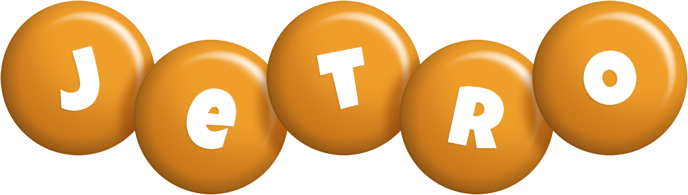 Jetro candy-orange logo