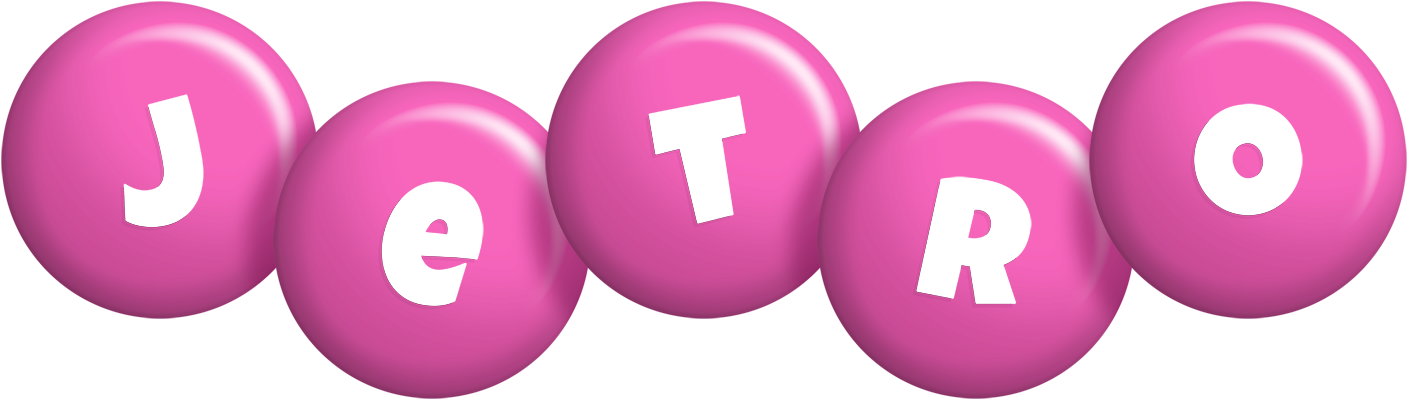 Jetro candy-pink logo