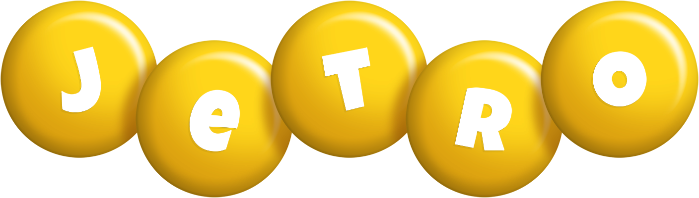 Jetro candy-yellow logo