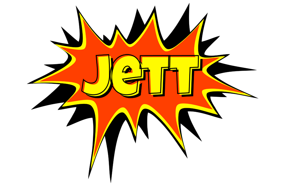 Jett bazinga logo