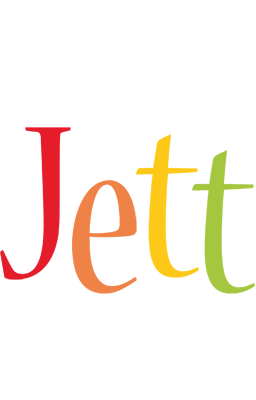 Jett birthday logo