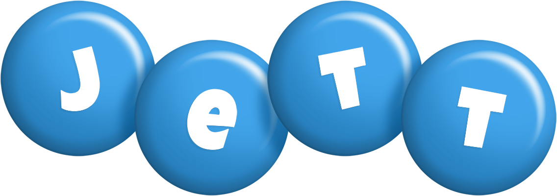 Jett candy-blue logo