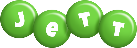 Jett candy-green logo