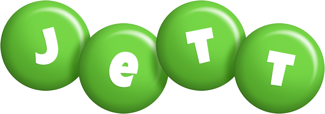 Jett candy-green logo