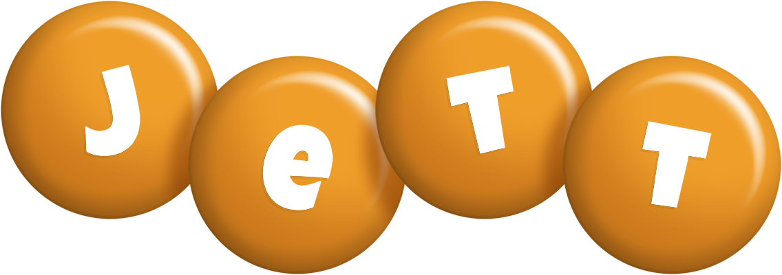 Jett candy-orange logo