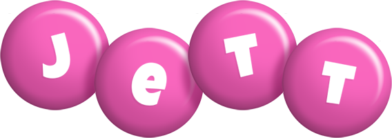 Jett candy-pink logo