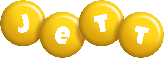 Jett candy-yellow logo