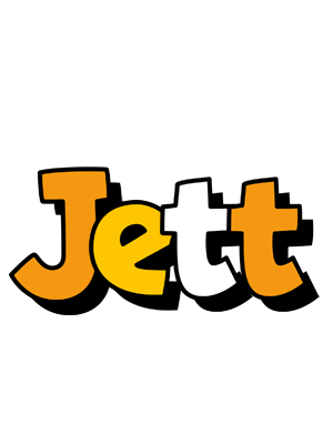 Jett cartoon logo