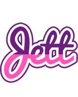 Jett cheerful logo