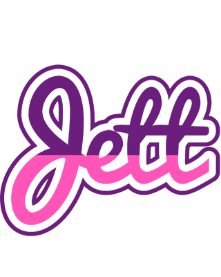 Jett cheerful logo