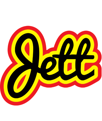 Jett flaming logo