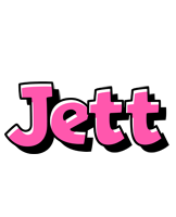 Jett girlish logo