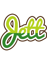 Jett golfing logo