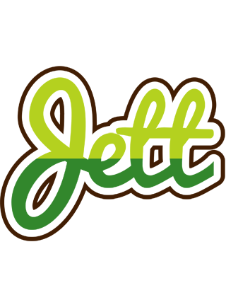 Jett golfing logo