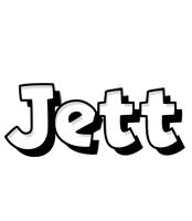 Jett snowing logo