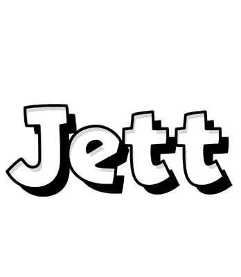 Jett snowing logo